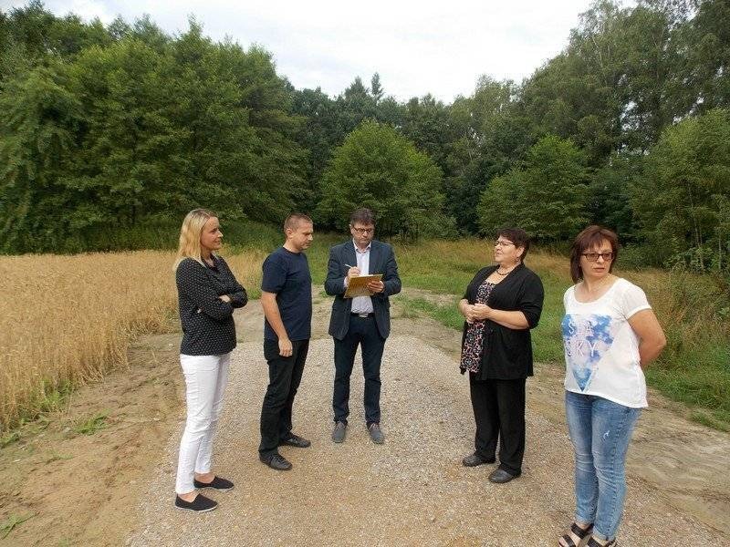 PORĘBA WIELKA. Lepszy dojazd do pól uprawnych