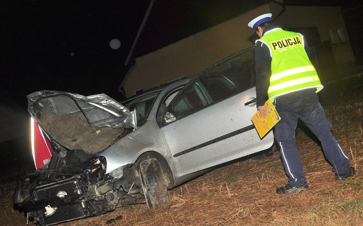 POLANKA WIELKA. Zginął 26-letni mężczyzna. Kierowca volkswagena był pijany.