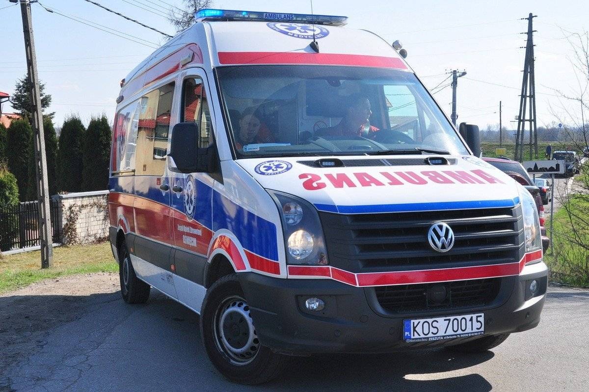 OŚWIĘCIM. 87-letni rowerzysta trafił do szpitala