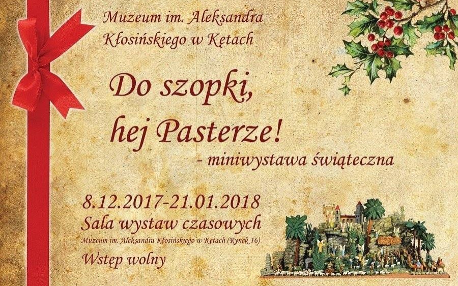 KĘTY. Mini wystawa „Do szopki, hej Pasterze!”