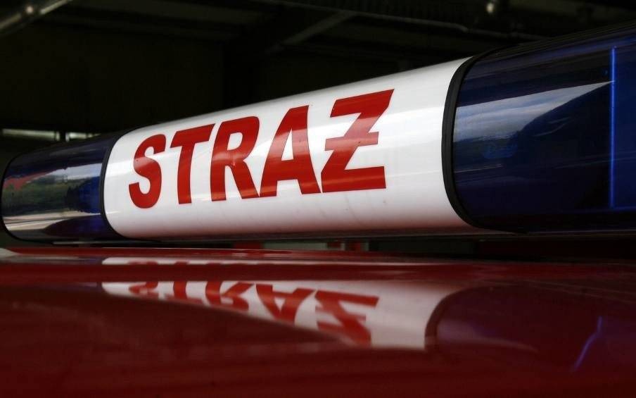 POLANKA WIELKA. Paliło się w warsztacie ślusarskim