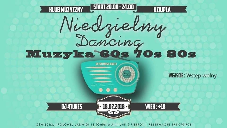 OŚWIĘCIM. Niedzielny Dancing w Dziupli