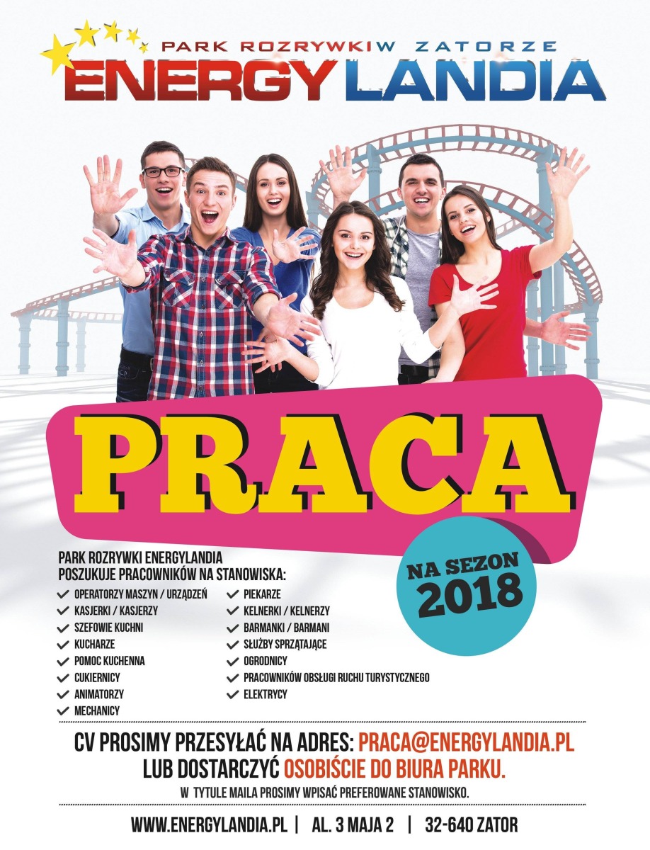 ZATOR. Praca w największym Parku Rozrywki w Polsce!
