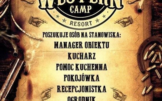 ZATOR. Wester Camp Resort – nowy kompleks wypoczynkowy poszukuje pracowników