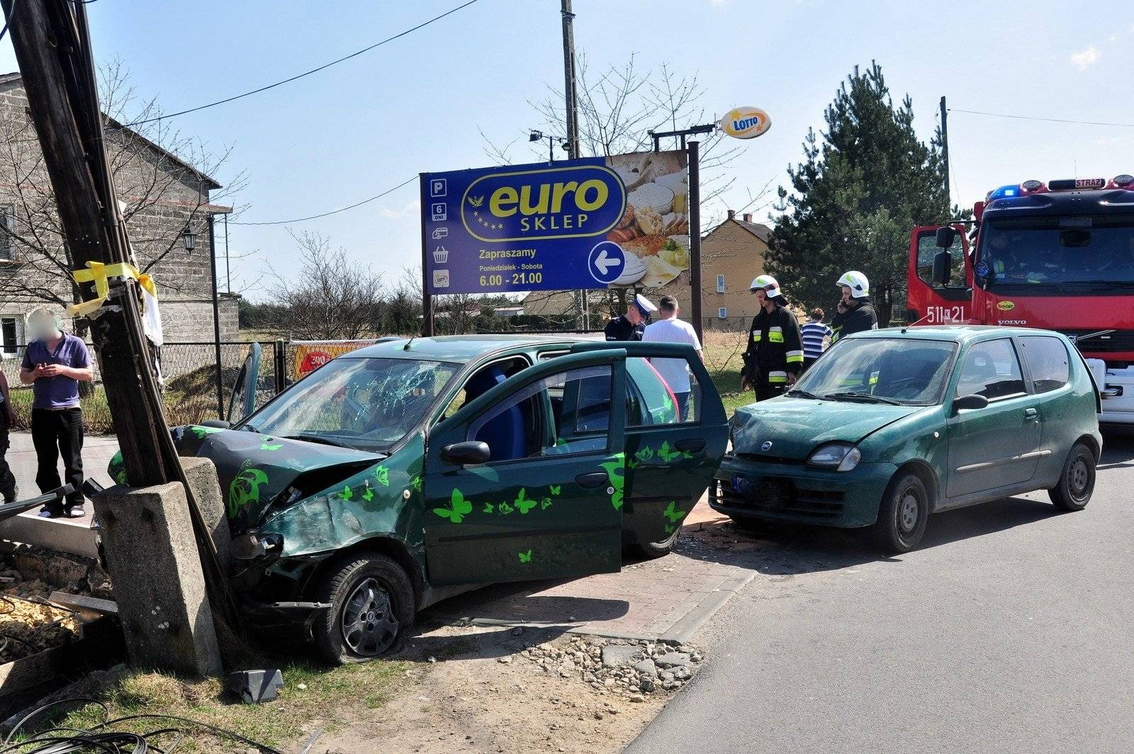 GMINA CHEŁMEK. Spowodował kolizję. Był pijany i niejedno miał na sumieniu