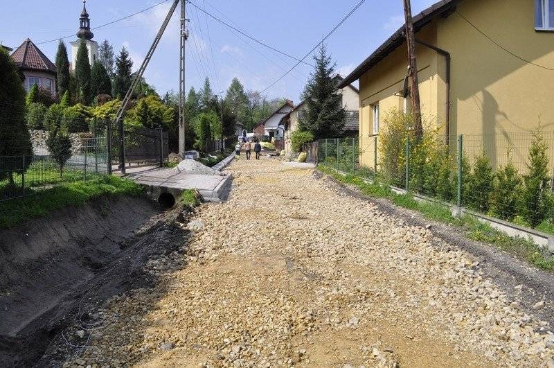 WŁOSIENICA. Modernizacja ul. Rzecznej