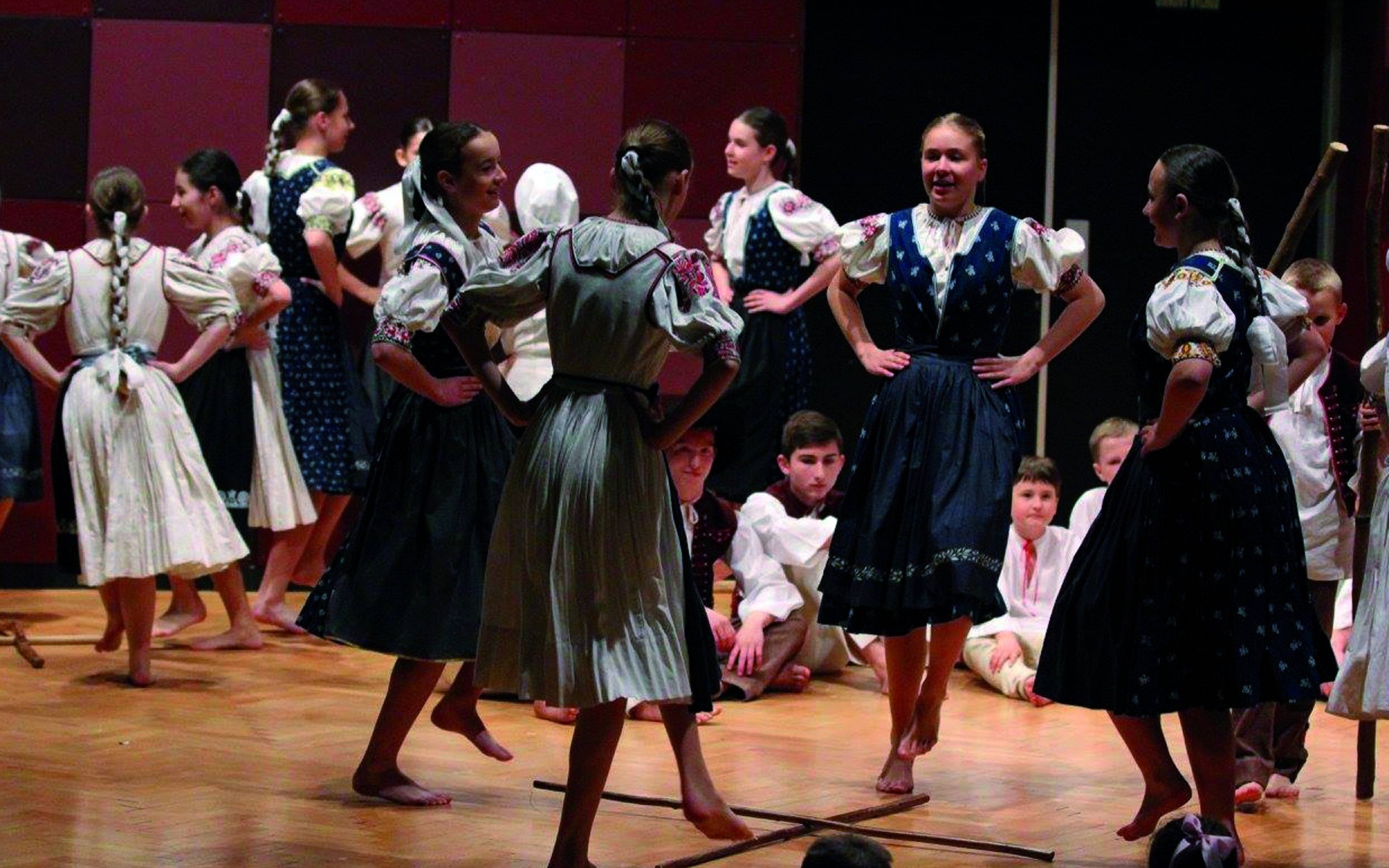 POLANKA WIELKA. I Międzynarodowy Dziecięcy Festiwal Folklorystyczny Doliny Karpia