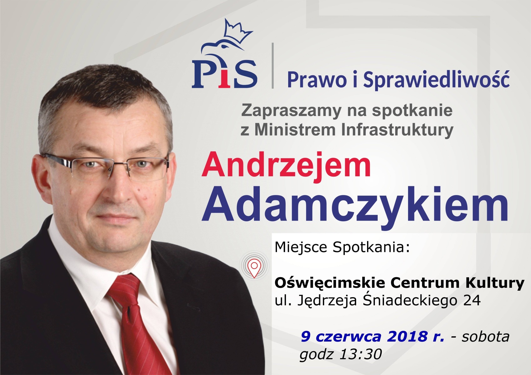 OŚWIĘCIM. Minister infrastruktury w OCK