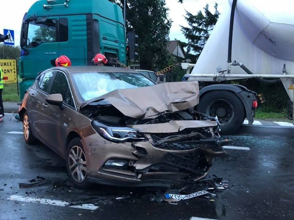 BOBREK-BABICE. Poranne kolizje i utrudnienia na drogach