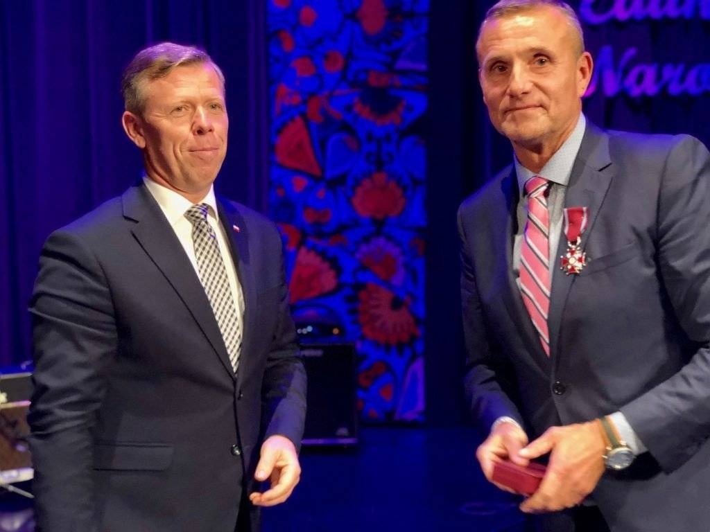 OŚWIĘCIM. Powiatowy Dzień Nauczyciela w OCK. Krzyż Zasługi dla starosty Starca