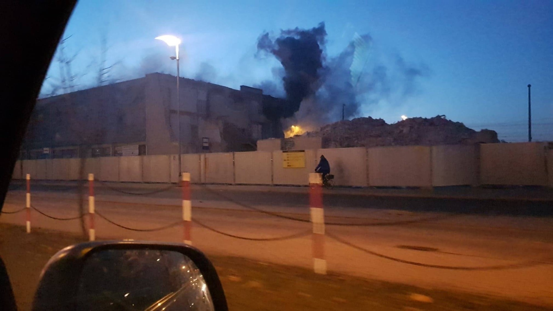 OŚWIĘCIM. Pali się dworzec kolejowy