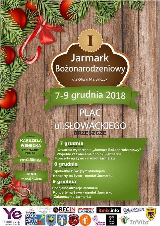 BRZESZCZE. Jarmark Bożonarodzeniowy ze szczytnym celem