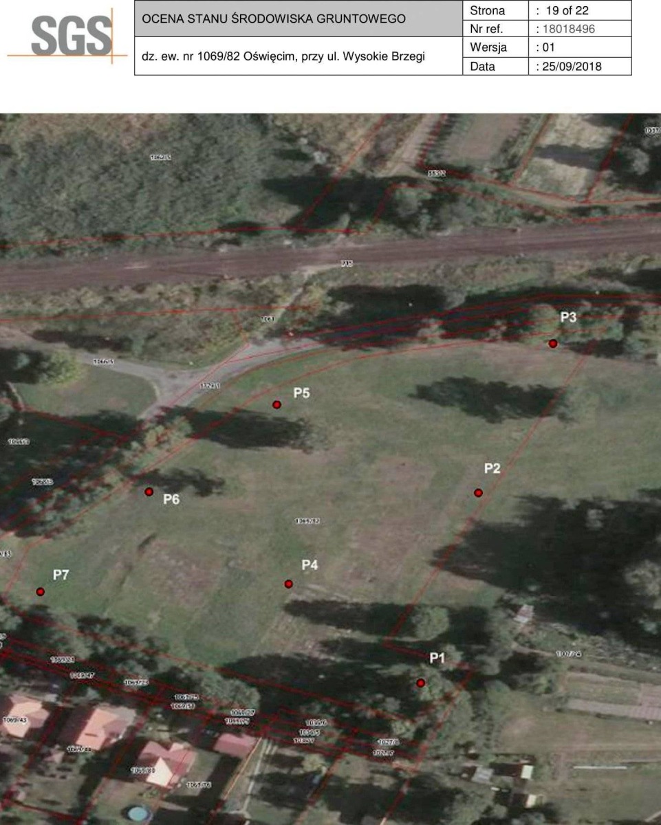 OŚWIĘCIM. Zatruty teren pod planowaną zabudowę jednorodzinną