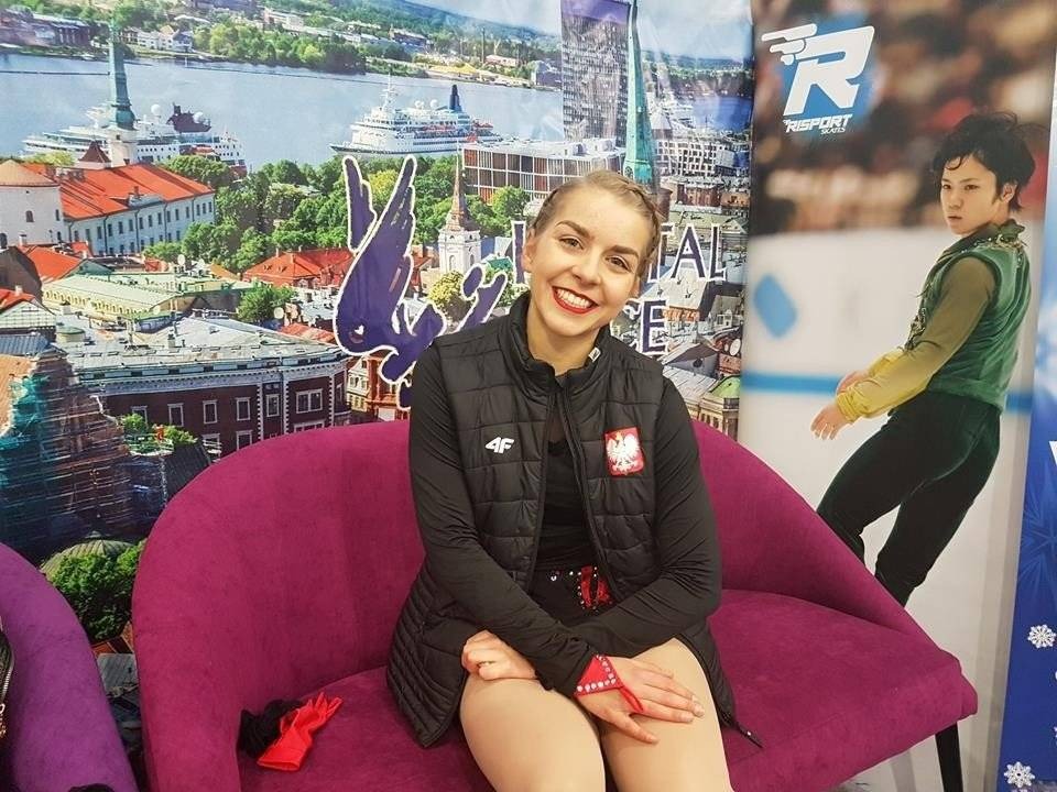 ŁYŻWIARSTWO FIGUROWE. Europejska próba Elżbiety Gabryszak