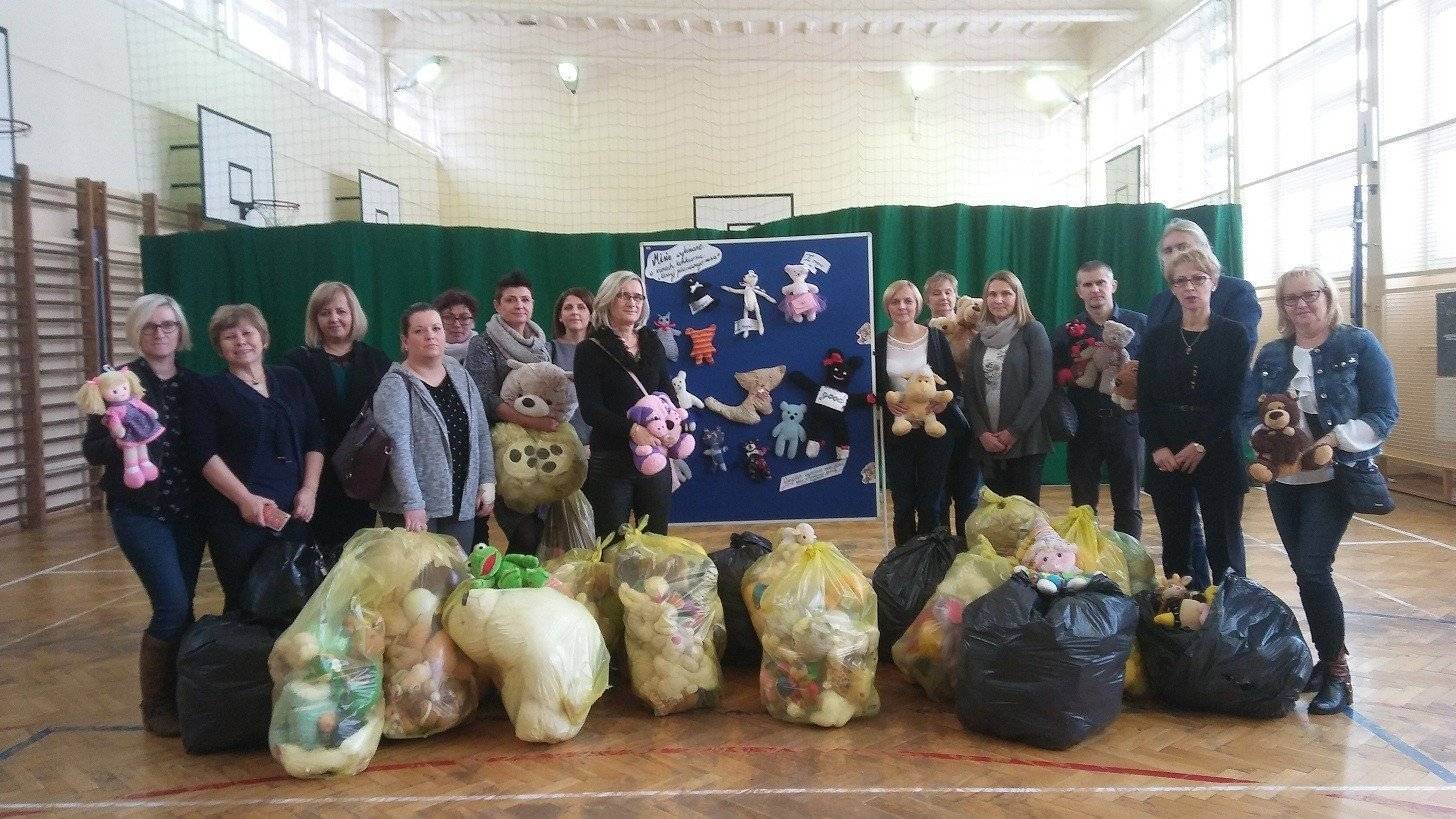 OŚWIĘCIM. Teddy Beat Toss - pluszaki trafiły do najmłodszych