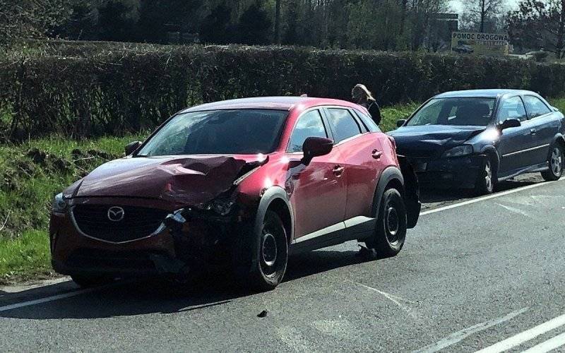 RAJSKO. Zderzenie trzech pojazdów z udziałem 16-miesięcznego dziecka