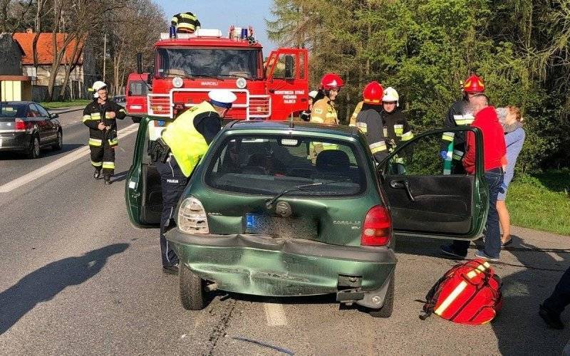 RAJSKO. W drugim poniedziałkowym zderzeniu trzech aut ucierpiała kobieta