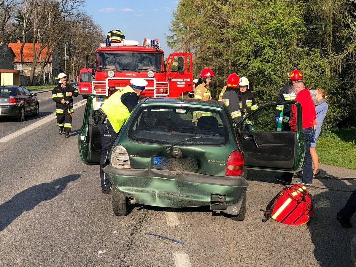 RAJSKO. W drugim poniedziałkowym zderzeniu trzech aut ucierpiała kobieta