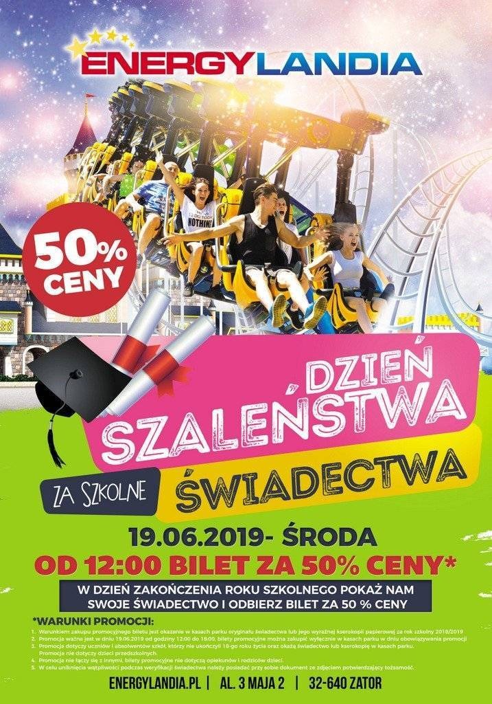 ZATOR. Dzień Szaleństwa za Szkolne Świadectwa już tę środę