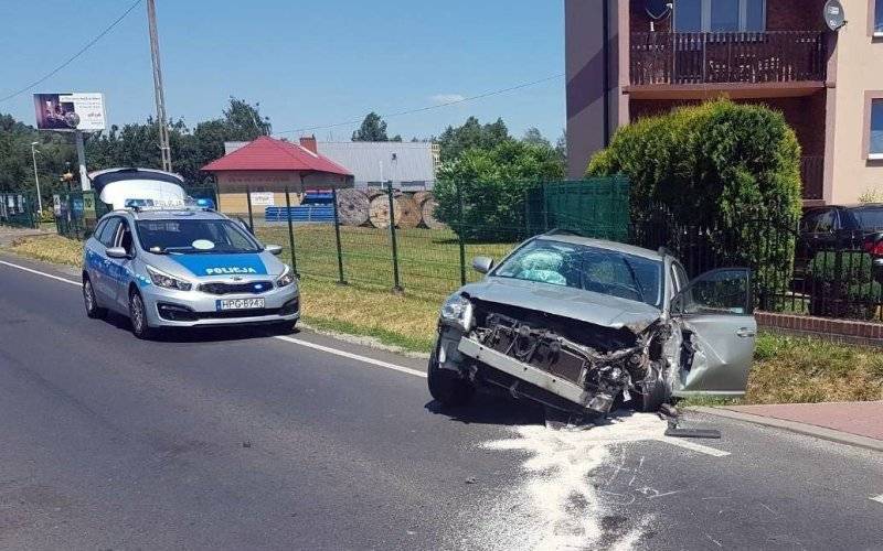 OŚWIĘCIM. Kolizja na krajówce