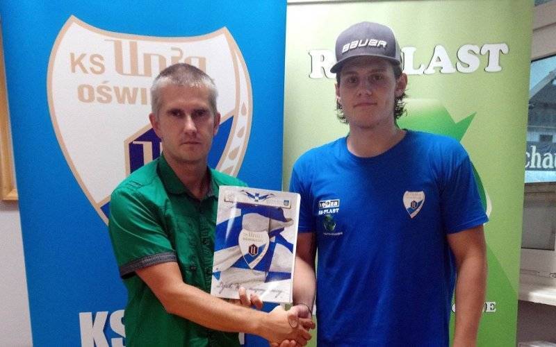 HOKEJ NA LODZIE. Dominik Raska przekonał szkoleniowców Re-Plast Unii