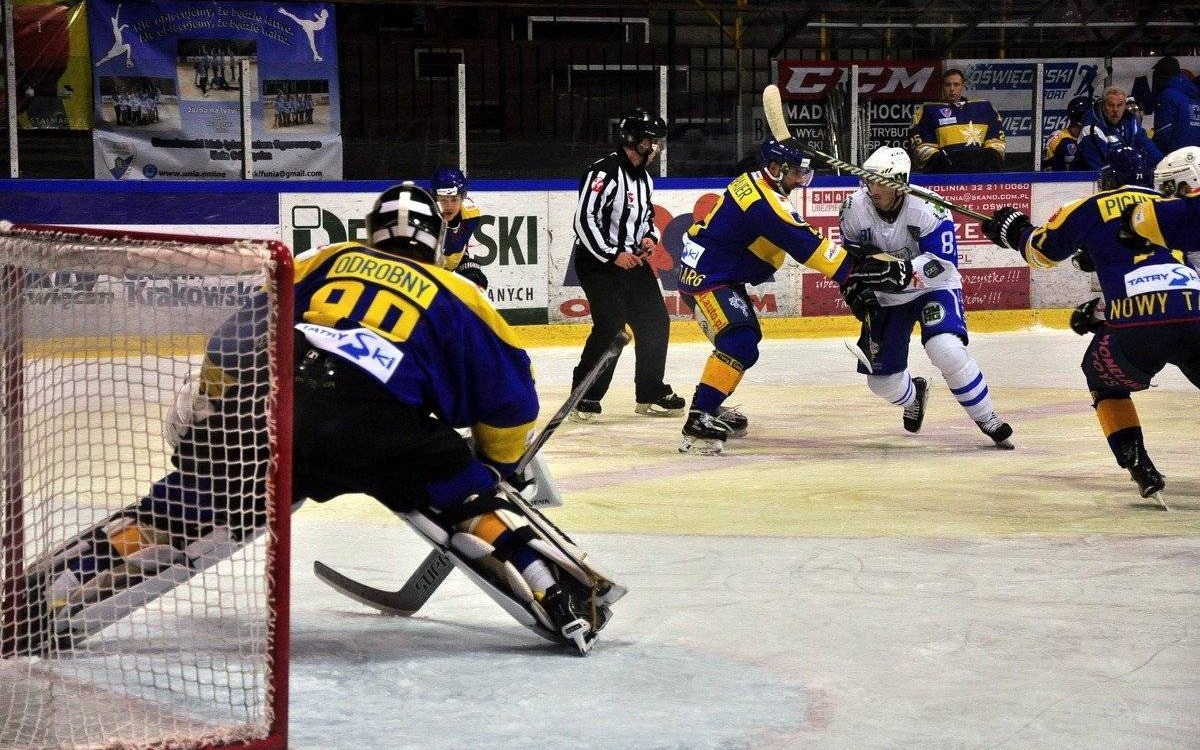 HOKEJ NA LODZIE. Przedświąteczna walka o ligowe punkty