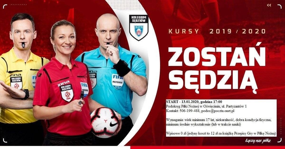 PIŁKA NOŻNA. Kolejna edycja kursu sędziowskiego. Start 13 stycznia!