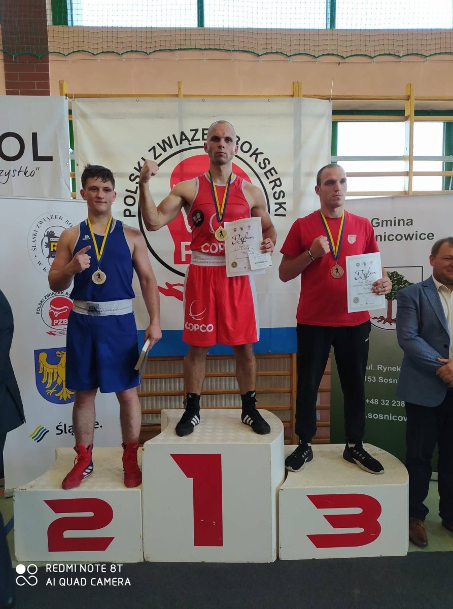 BOKS. Wiktor Czopek z tytułem mistrza Śląska!