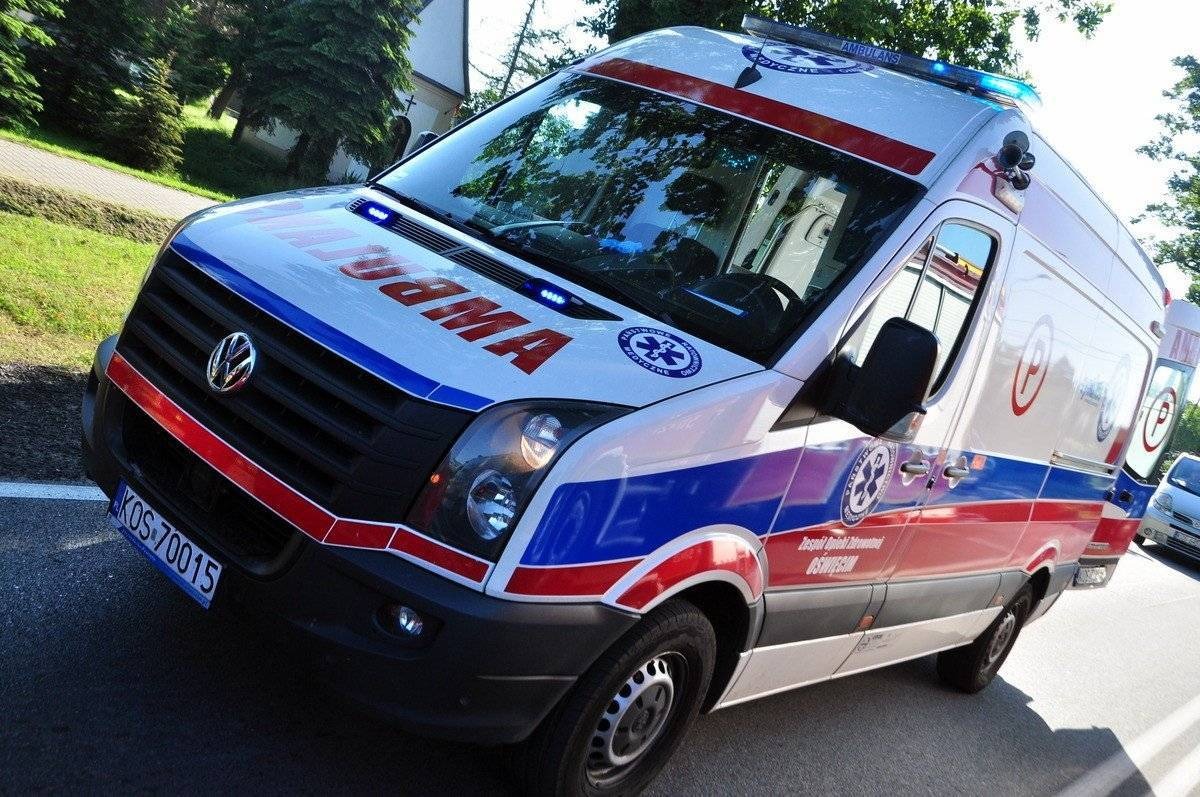 OŚWIĘCIM. Wypadek przy pracy. 26-latek trafił do szpitala