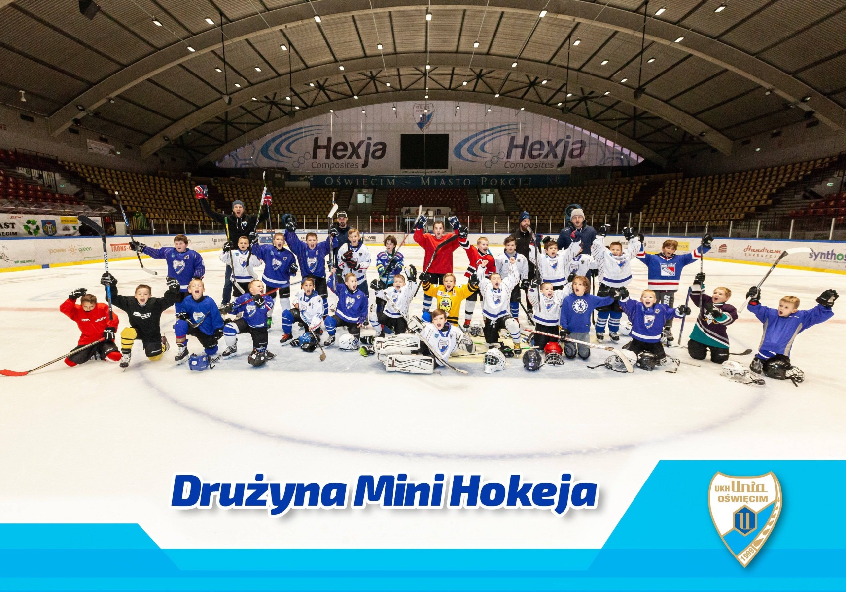 MINI-HOKEJ. Debiut drużyny najmłodszych unitek