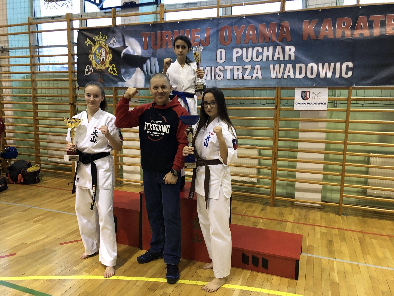 KARATE. Trzy złote krążki w trzech startach!