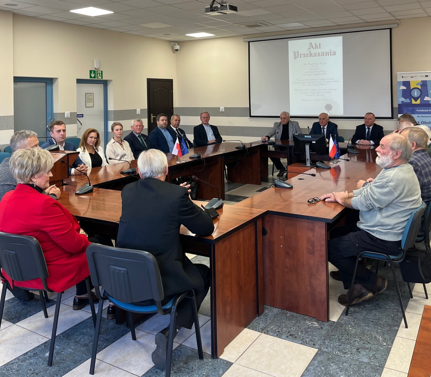 Uroczyście upamiętniono 25-lecie powstania obecnej siedziby Urzędu Gminy