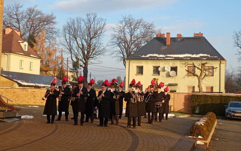 Biskup Greger modlił się za górników z naszej gminy