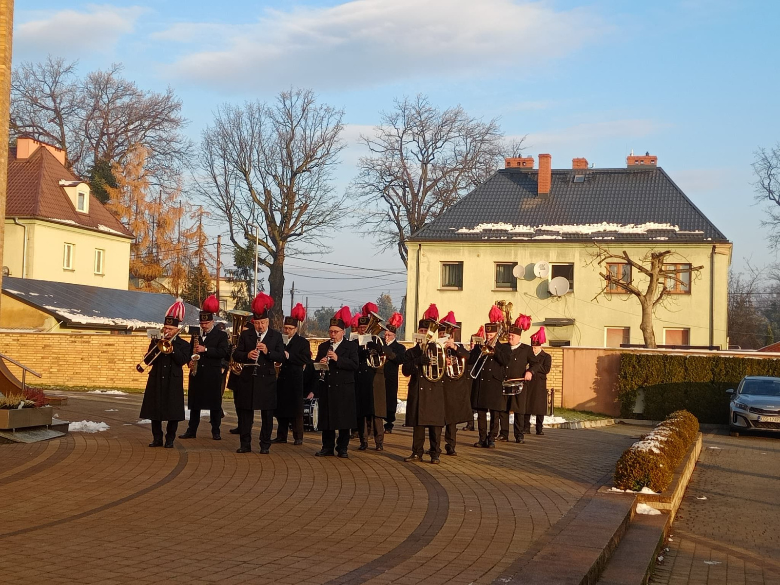 Biskup Greger modlił się za górników z naszej gminy