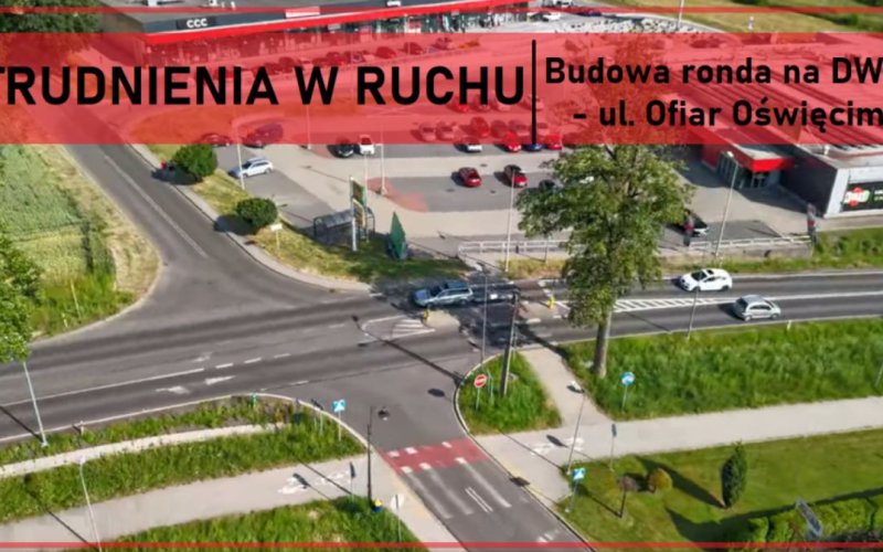 Budowa ronda „przy JANIE” znacznie się przedłuży