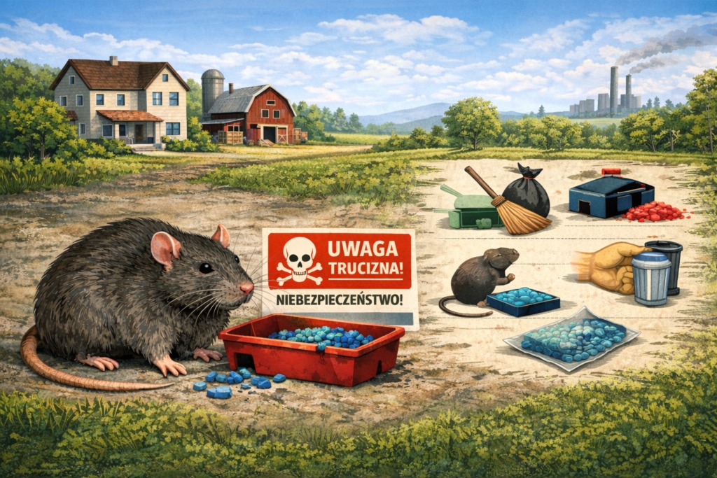 Wiosenna deratyzacja w Gminie Brzeszcze – ważne informacje dla mieszkańców
