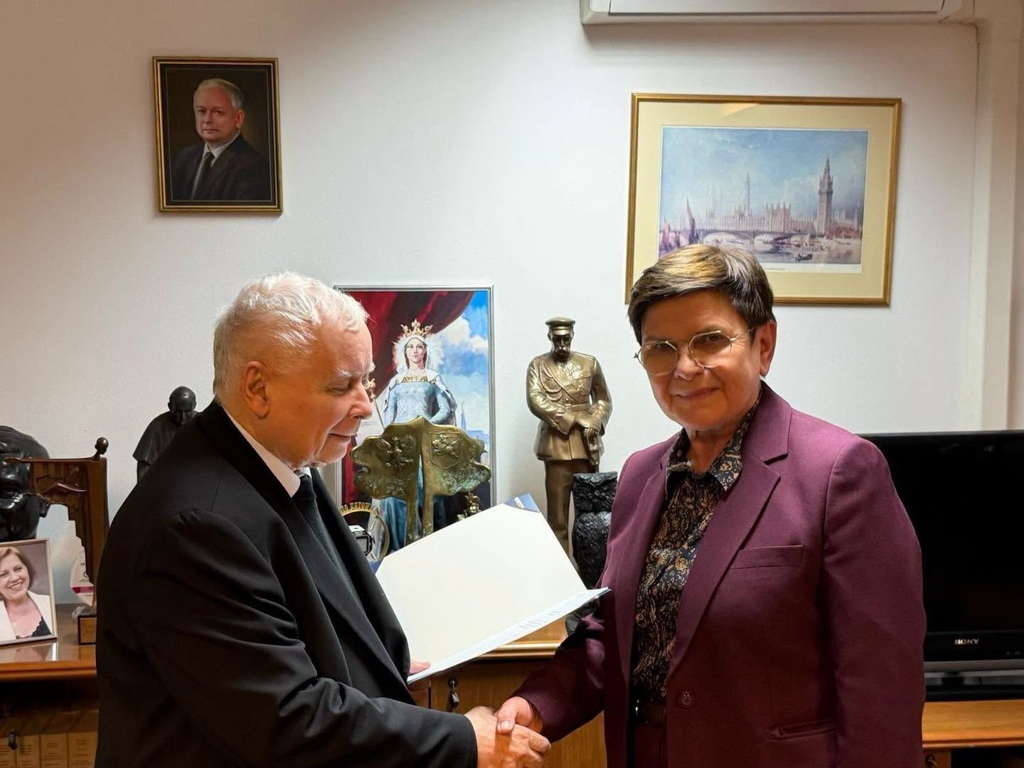 Beata Szydło przewodniczącą polskiej delegacji EKR w Parlamencie Europejskim