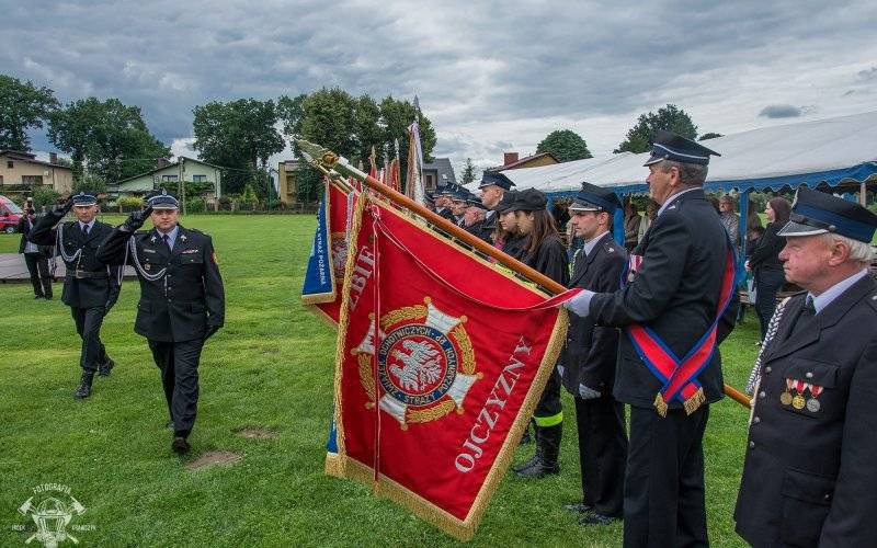 Uroczystość z okazji 70-lecia i nadania sztandaru OSP Skidziń -FOTO- InfoBrzeszcze.pl