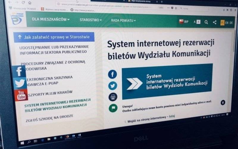 Wydział Komunikacji zachęca do korzystania z elektronicznego systemu rezerwacji wizyt - InfoBrzeszcze.pl