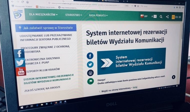 Wydział Komunikacji zachęca do korzystania z elektronicznego systemu rezerwacji wizyt - InfoBrzeszcze.pl