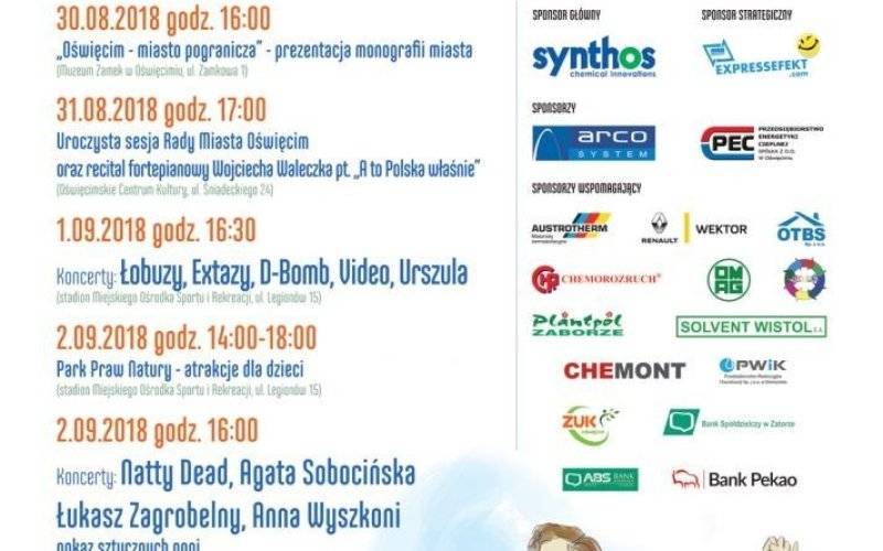 Święto Miasta Oświęcim - Zaproszenie - InfoBrzeszcze.pl