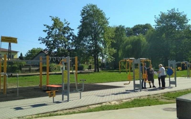W Parku Miejskim można już ćwiczyć - InfoBrzeszcze.pl