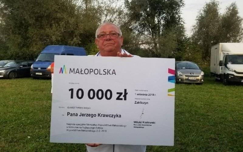 Jerzy Krawczyk wyróżniony w konkursie na Najlepszego Sołtysa Województwa Małopolskiego - InfoBrzeszcze.pl