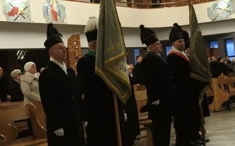 Tradycyjna Msza Barbórkowa w jawiszowickim kościele - FOTO - InfoBrzeszcze.pl