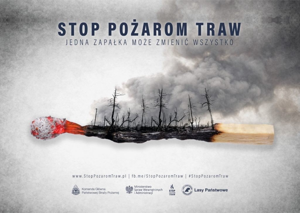 Coraz więcej pożarów łąk i nieużytków. Strażacy apelują o rozsądek - InfoBrzeszcze.pl