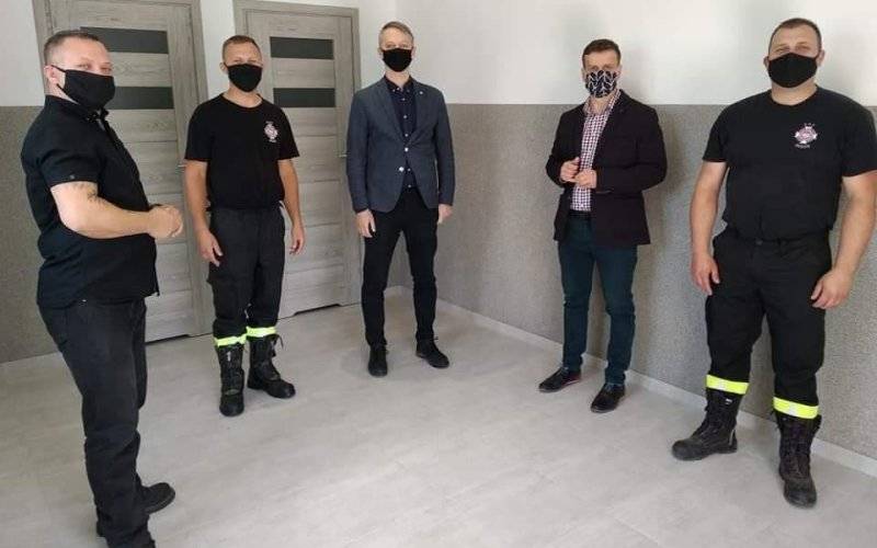 Nowe zaplecze sanitarne w remizie OSP Skidziń - InfoBrzeszcze.pl