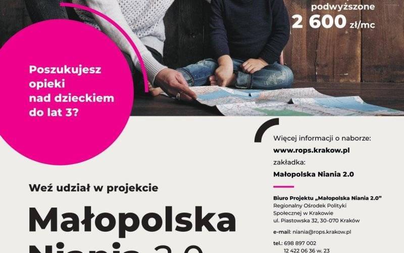 Nabór do projektu Małopolska Niania 2.0 - InfoBrzeszcze.pl