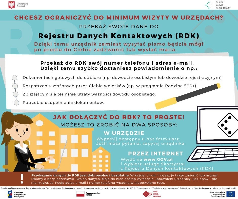 Rejestr danych kontaktowych - InfoBrzeszcze.pl