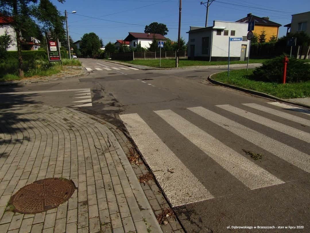 Ulica Dąbrowskiego w Brzeszczach zostanie wyremontowana - InfoBrzeszcze.pl