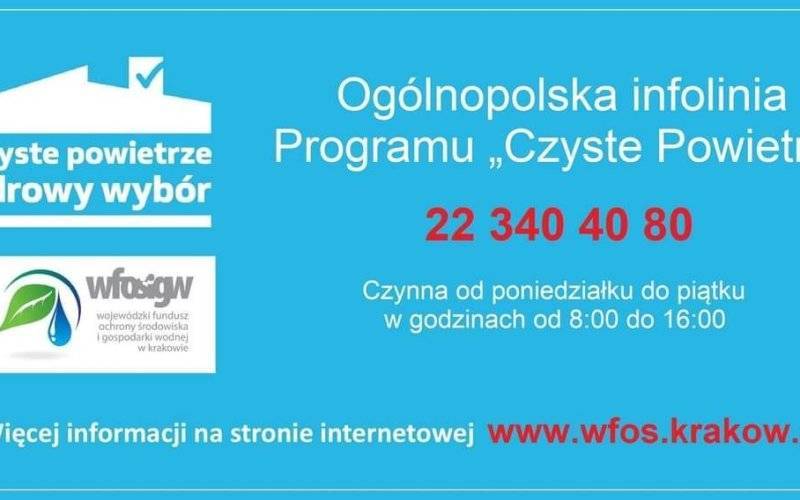 Infolinia Programu "Czyste powietrze" - InfoBrzeszcze.pl